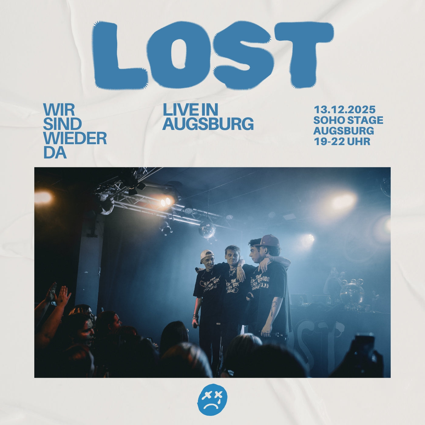 LOST LIVE IN AUGSBURG - WIR SIND WIEDER DA SHOW